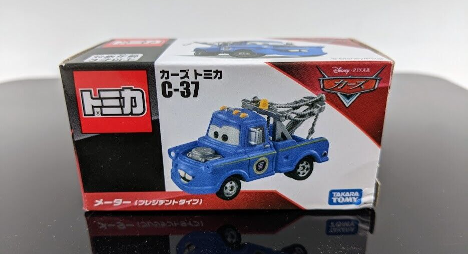 Tomica Disney Pixar Cars Mater President Type 1:64 Metal Die-cast Car Model Toy