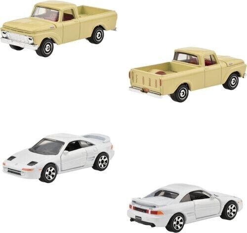 Matchbox 2023 Piezas móviles C Juego de 8 juguetes de modelo de coche fundido a escala 1:64