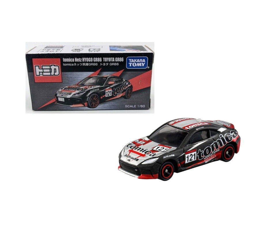 Tomica Tokyo Auto Salon Netz Hyogo Toyota GR86 1:60 Scale Die-cast Car Toys