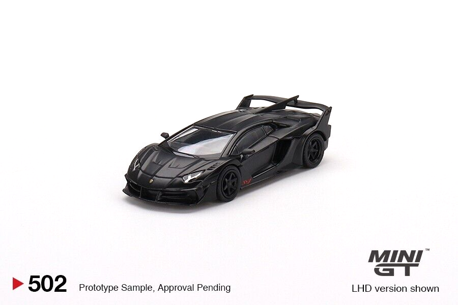 Mini GT Lamborghini LB-Silhouette WORKS Aventador GT Evo Modelo de coche a escala 1:64