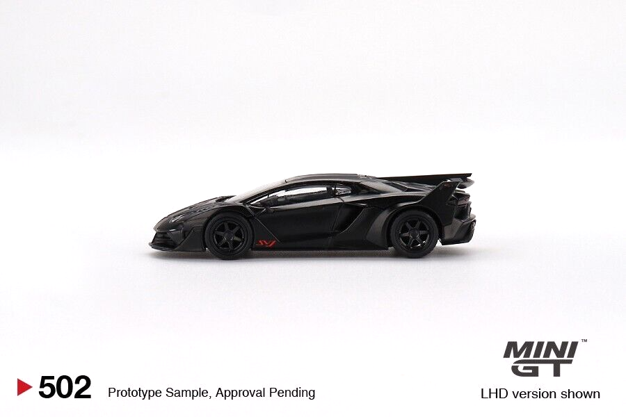 Mini GT Lamborghini LB-Silhouette WORKS Aventador GT Evo Modelo de coche a escala 1:64