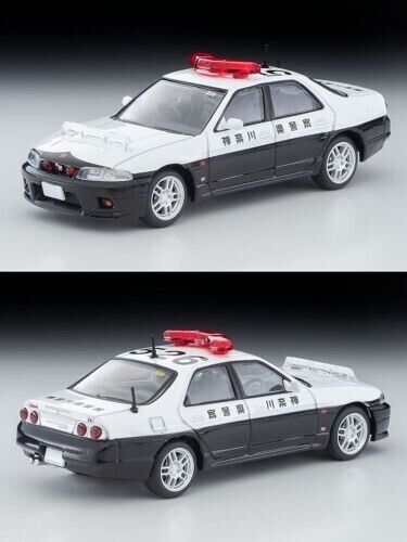 Tomytec Diorama Nissan Skyline GT-R R33 conjunto de policía japonesa 1:64 coches fundidos a presión modelo Juguetes