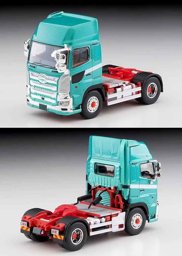 [Tomica Limited Vintage NEO LV-N298A 1/64] Hino Profia Tractor Head (Green)