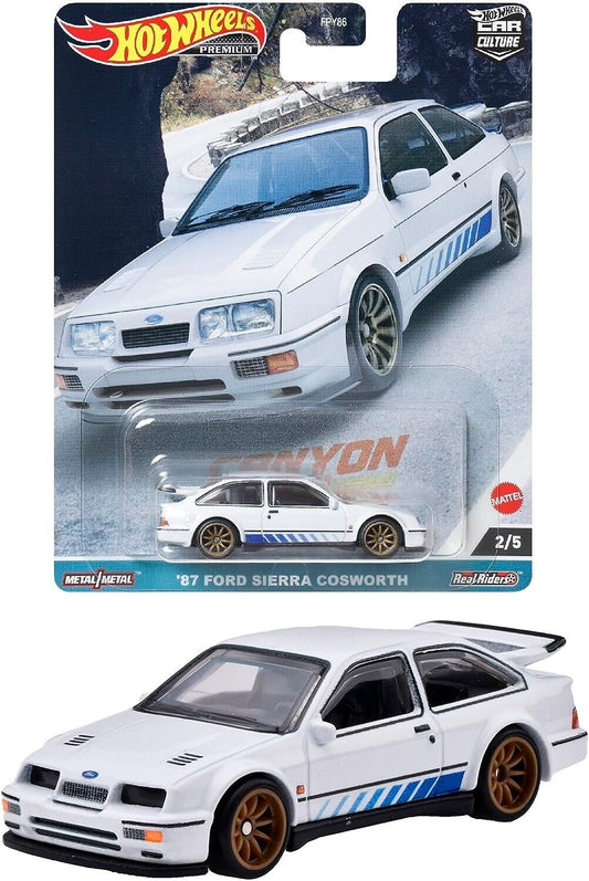 2023 Hot Wheels Car Culture Canyon Warriors '87 Ford Sierra Cosworth Coche 1/64