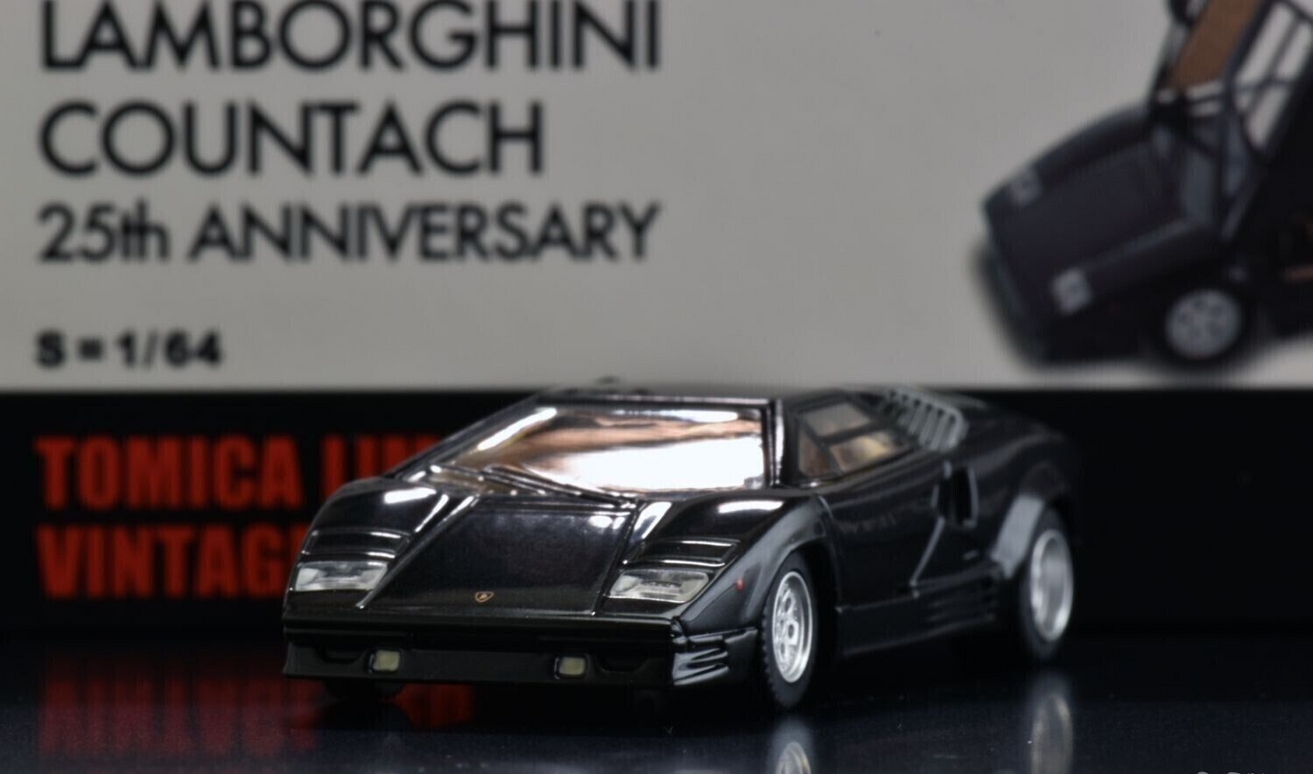 [Tomica Limited Vintage Neo 1/64] Lamborghini Countach 25 Aniversario Negro