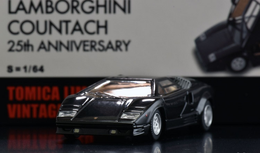 [Tomica Limited Vintage Neo 1/64] Lamborghini Countach 25th Anniversary Black