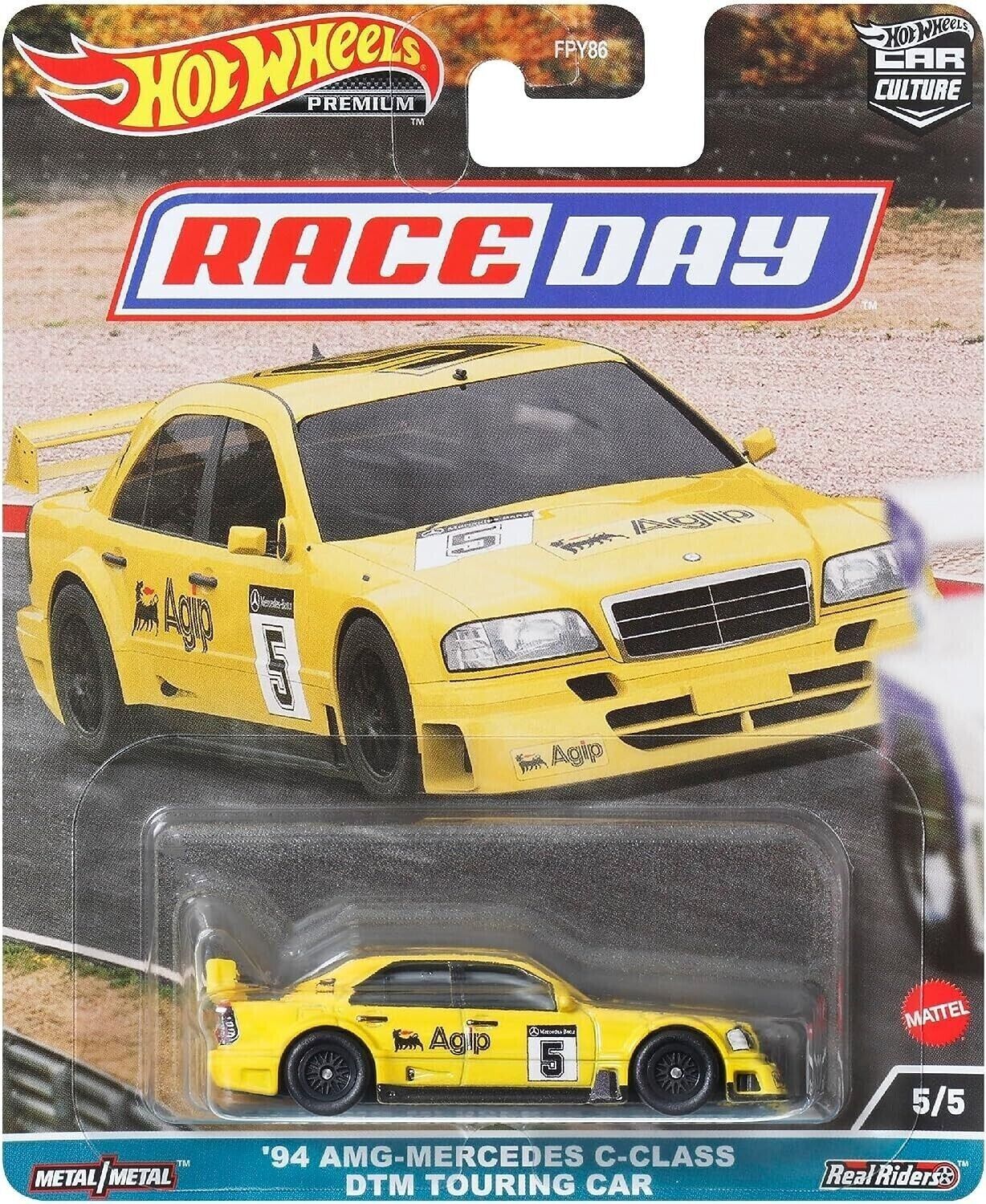 2023 Hot Wheels Car Cultures Race Day 5 Car Set Metal Die-cast Toy 1/64 Car Model