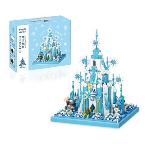 Moyu Building Toy Princess Frozen Ice Castle Building Model Building Block Kit 3386 PCS