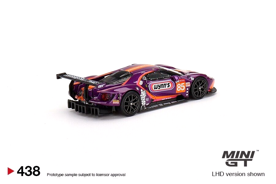 Mini GT Ford GT #85 2019 24 Hrs of Le Mans LM GTE-Am 1:64 Die-cast Car Model