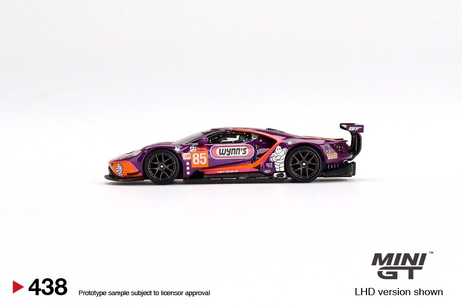 Mini GT Ford GT #85 2019 24 Hrs of Le Mans LM GTE-Am 1:64 Die-cast Car Model