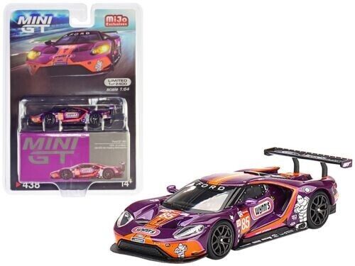 Mini GT Ford GT #85 2019 24 Hrs of Le Mans LM GTE-Am 1:64 Die-cast Car Model