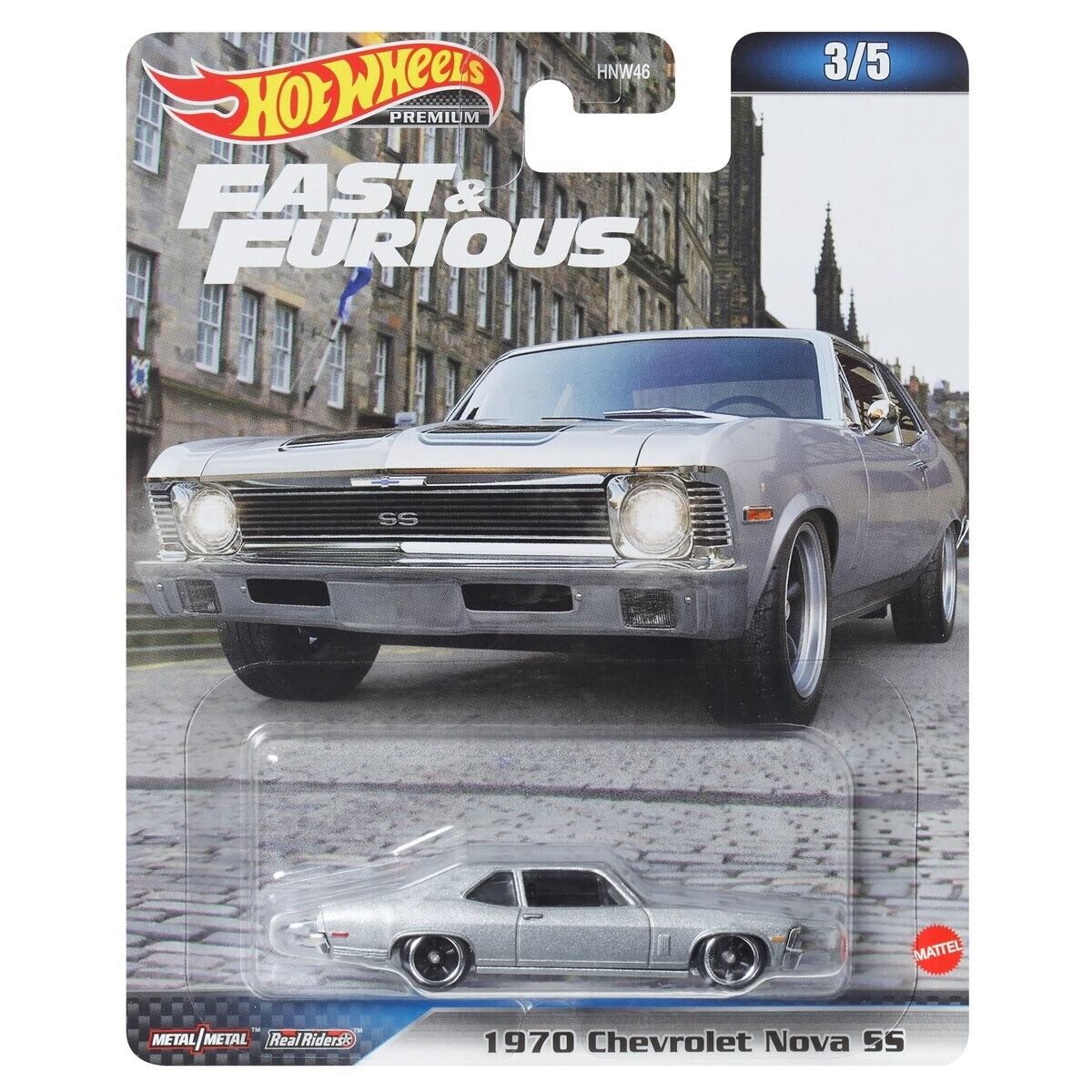 Hot Wheels 2023 Fast & Furious D Case Set of 5 Cars