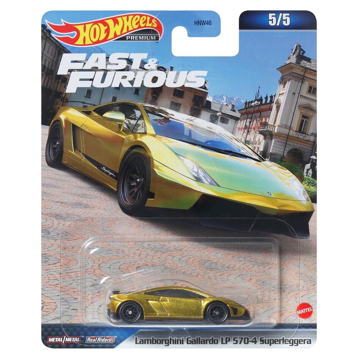 Hot Wheels 2023 Fast & Furious D Case Set of 5 Cars