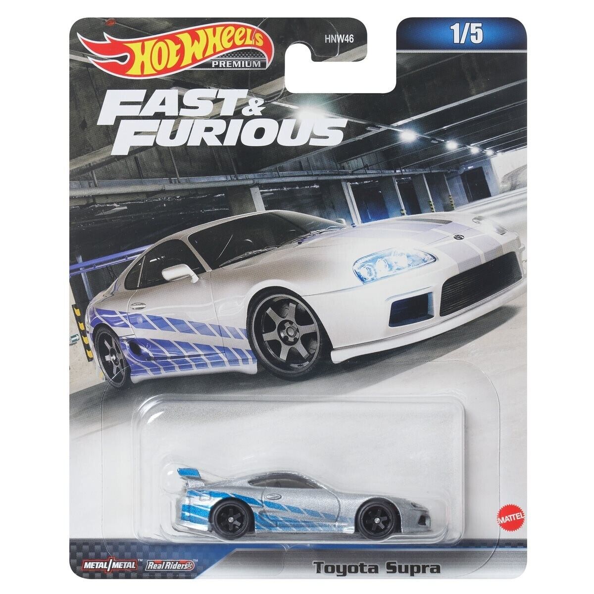 Hot Wheels 2023 Fast & Furious D Case Set of 5 Cars