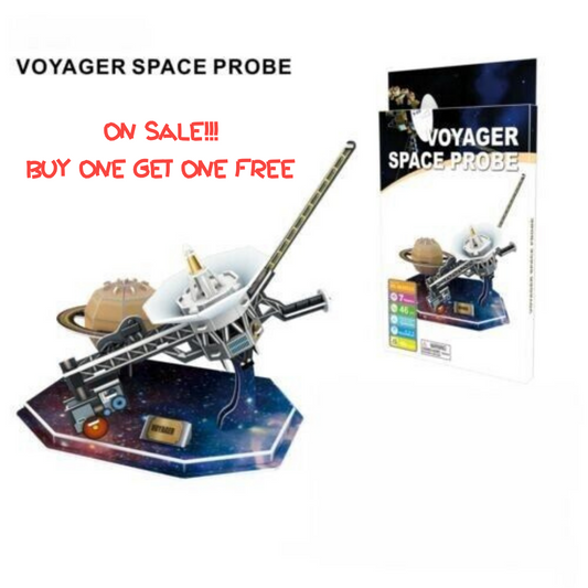 Outer Space Voyager Space Program 3D Jigsaw Puzzle DIY Model Set Toys 46 PCS