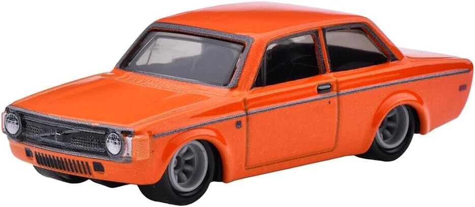 2023 Hot Wheels Car Culture Canyon Warriors '73 Volvo 142 GL Orange Car 1/64