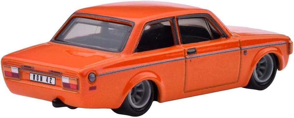 2023 Hot Wheels Car Culture Canyon Warriors '73 Volvo 142 GL Orange Car 1/64