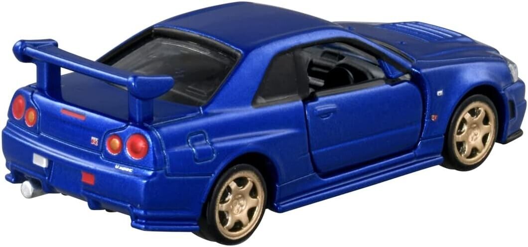 Tomica Rápido y Furioso x 1999 Nissan Skyline GT-R JDM Modelo de coche fundido a presión 1/64