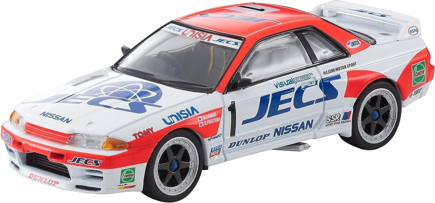 Tomytec Vintage Nissan Skyline R32 GT Unisia JECS JDM coche de Metal modelo 1/64