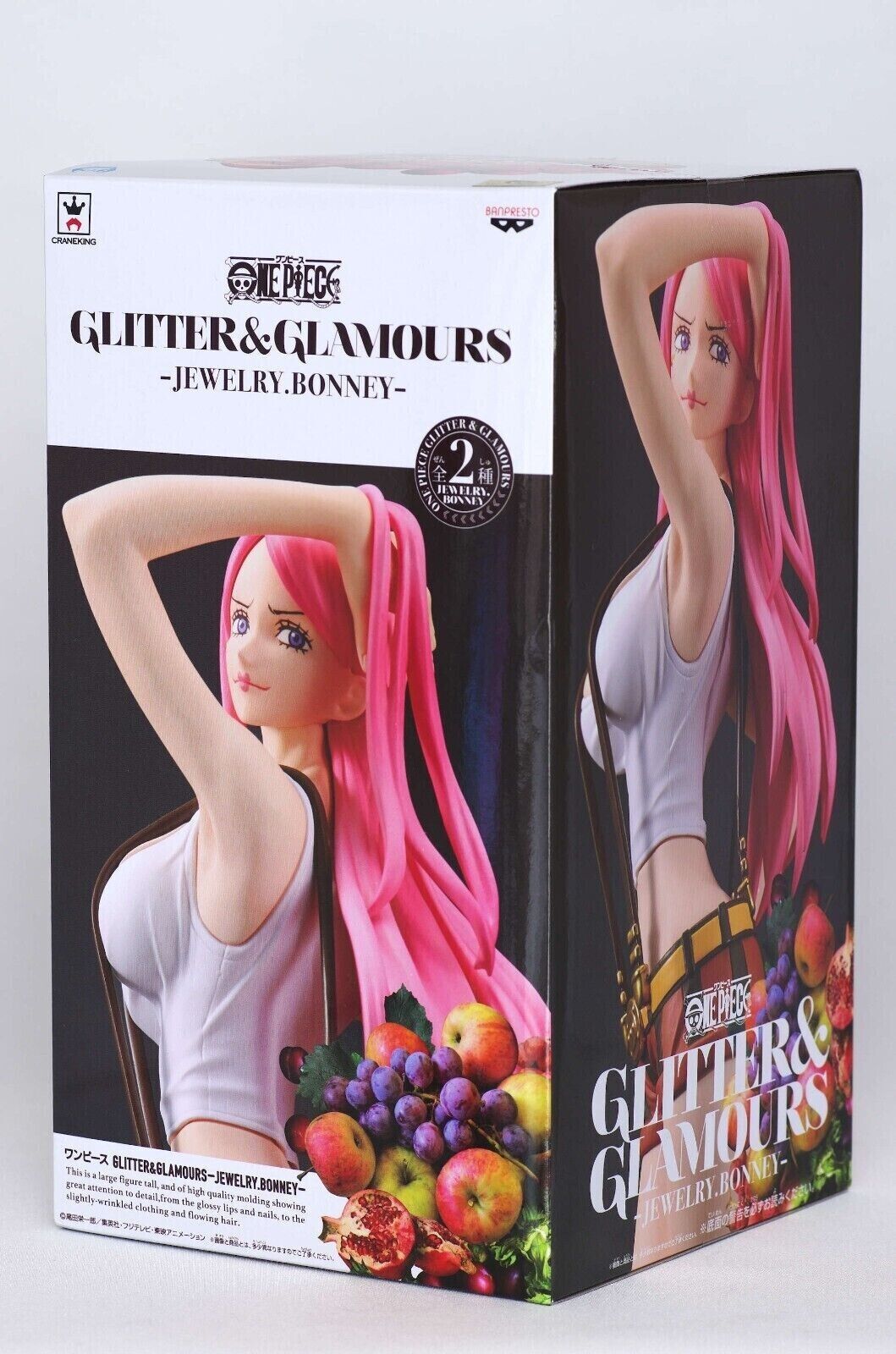 Banpresto One Piece Jewelry Bonney Glitter Glamours Animation Figures Toy Statue