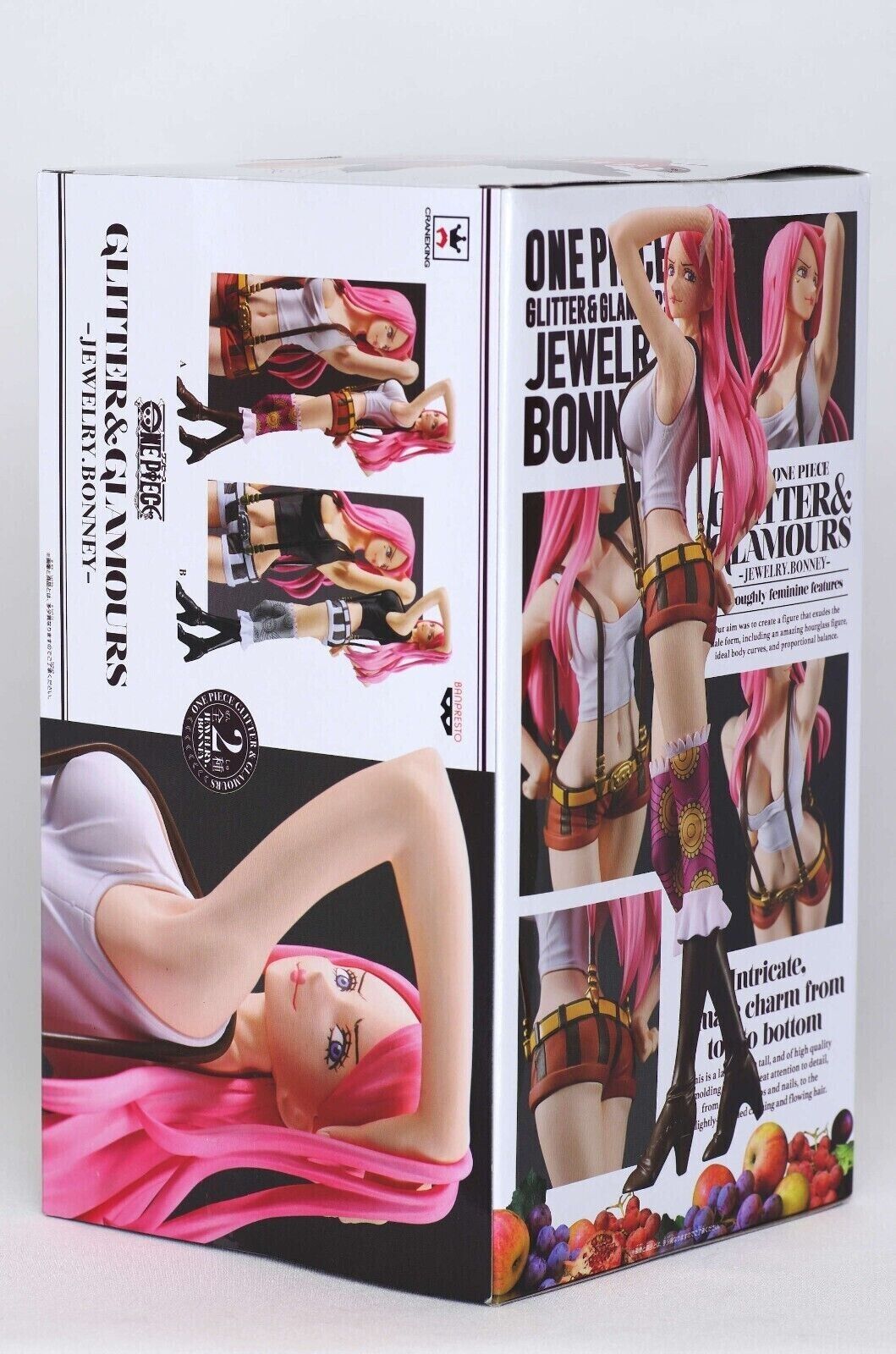 Banpresto One Piece Jewelry Bonney Glitter Glamours Animation Figures Toy Statue