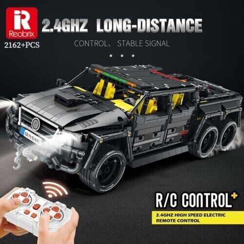 Reobrix City Technical RC Control G-700 Truck Model Car Building Blocks Toys 2162+PCS