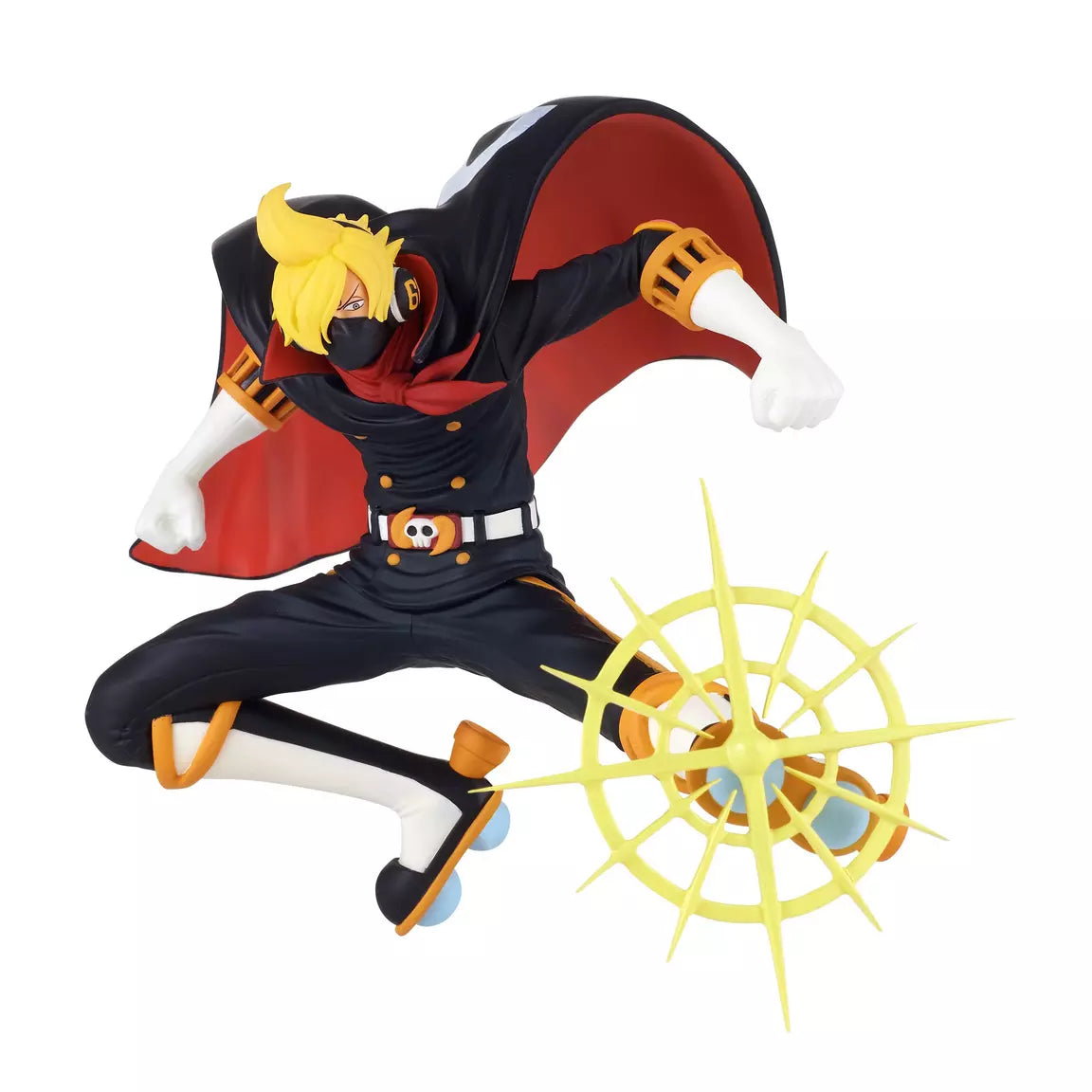 Banpresto One Piece Battle Record Collection Sanji Osoba Mask Anime Figure Statue