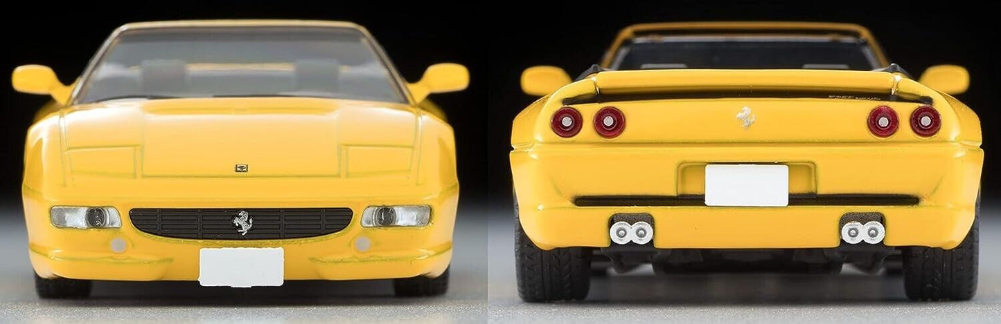 Tomytec Vintage Neo Ferrari F355 Spider Metal Diecast Car Modelo 1/64 Amarillo