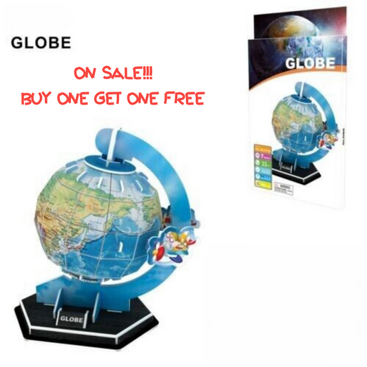 Espacio exterior Tierra Globo 3D Rompecabezas DIY Modelo Set Juguetes Regalo 33 PCS