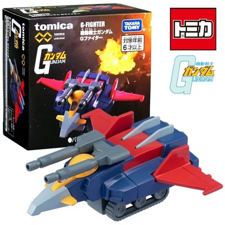 Tomica Mobile Suit Gundam G Fighter modelo 1:64 modelo de luchador espacial fundido a presión juguete