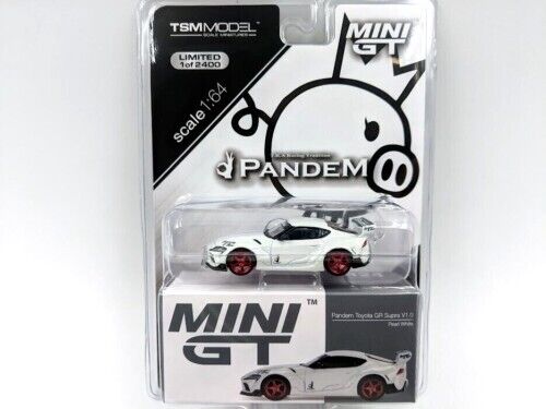 MINI GT Toyota GR Supra V1.0 Pandem 1:64 Scale Die-cast Cars Model Toys