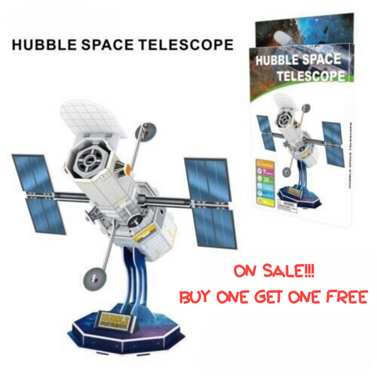 Outer Space Hubble Space Telescope 3D Jigsaw Puzzle DIY Model Set Toys 36 PCS