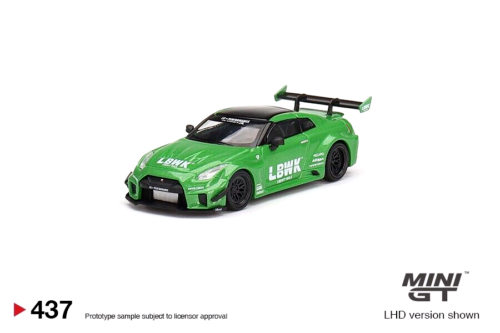 MINI GT LBWK Nissan 35GT-RR LB-Silhouette WORKS GT 1:64 Die-cast Car Toys