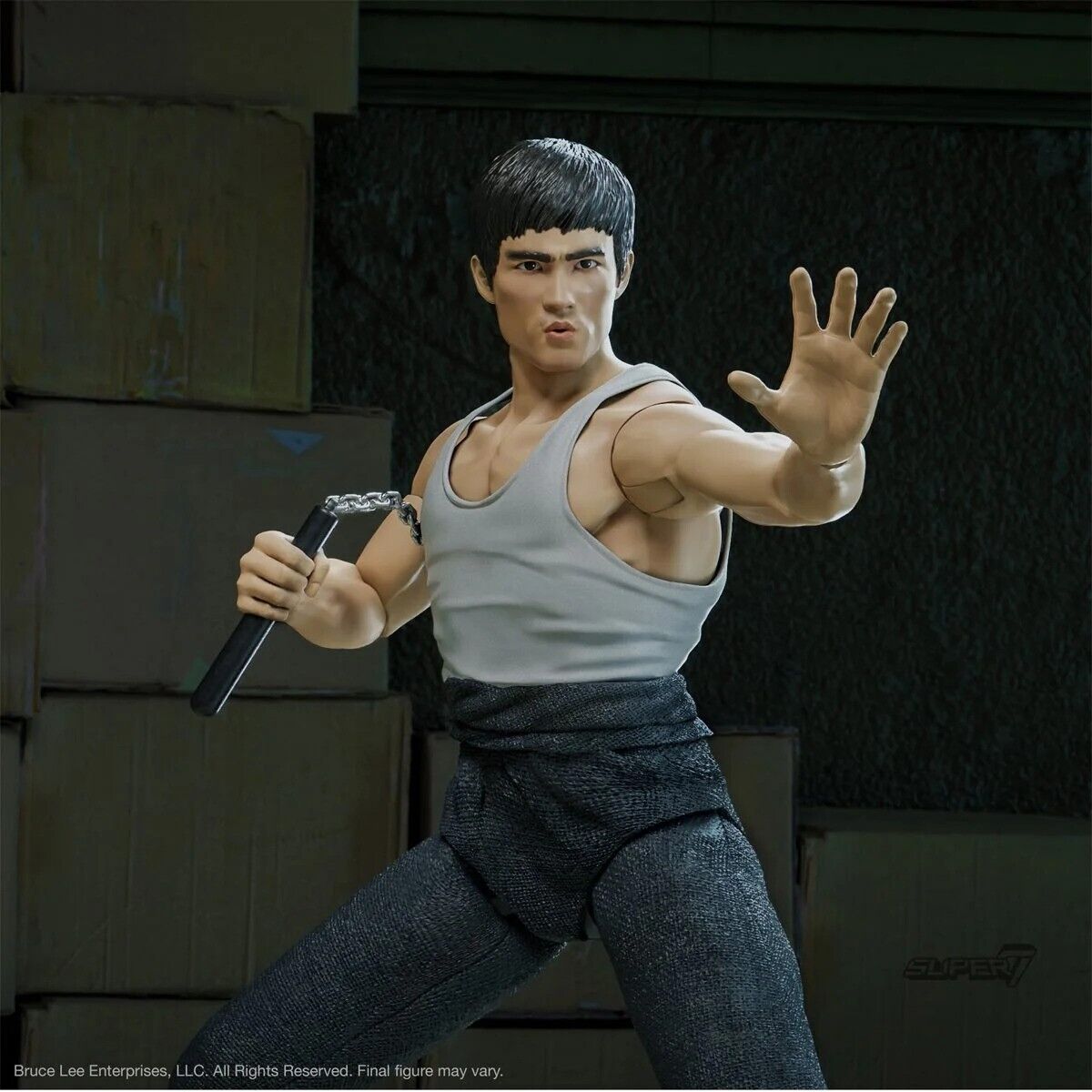 Bruce Lee The Warrior Ultimates JKD Kung Fu Collection Action Figures Toy 7"