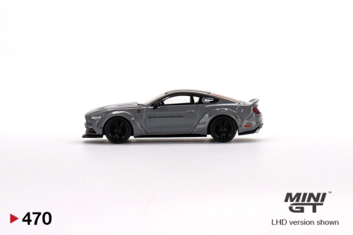 MINI GT LB-Works Ford Mustang GT escala 1:64, juguetes de modelo de coche fundido a presión