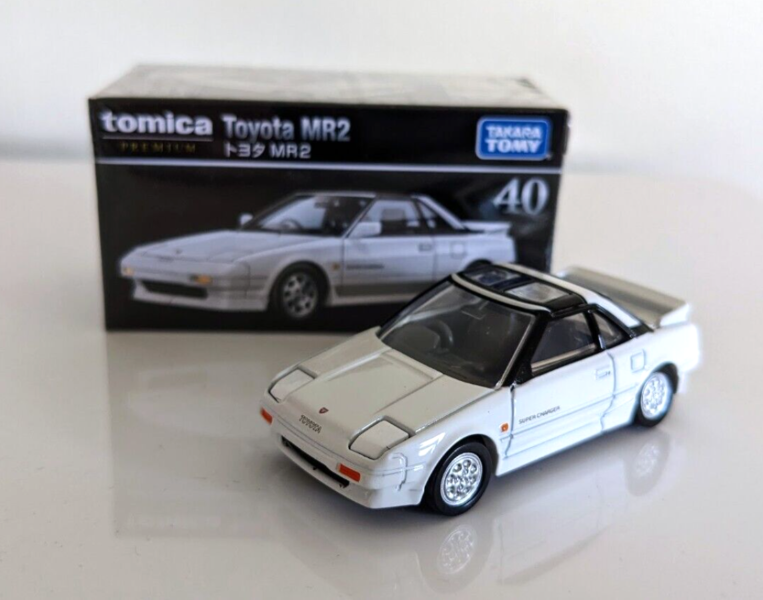 Tomica Premium Toyota MR2 Supercharger MK1 JDM 1/60 Metal Die-cast Car Model Toy