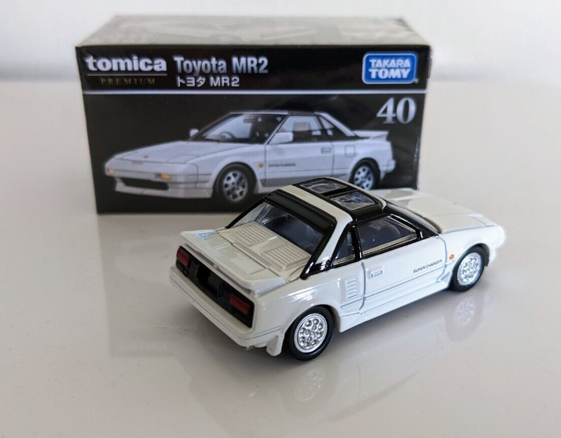 Tomica Premium Toyota MR2 Supercharger MK1 JDM 1/60 Metal Die-cast Car Model Toy