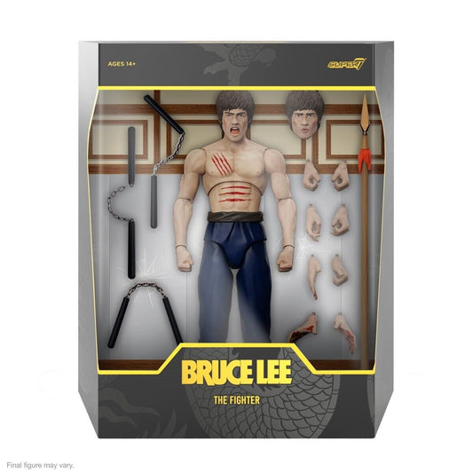 Super 7 Bruce Lee The Fighter Kung Fu Movie Collection Action Figures Toy 7"