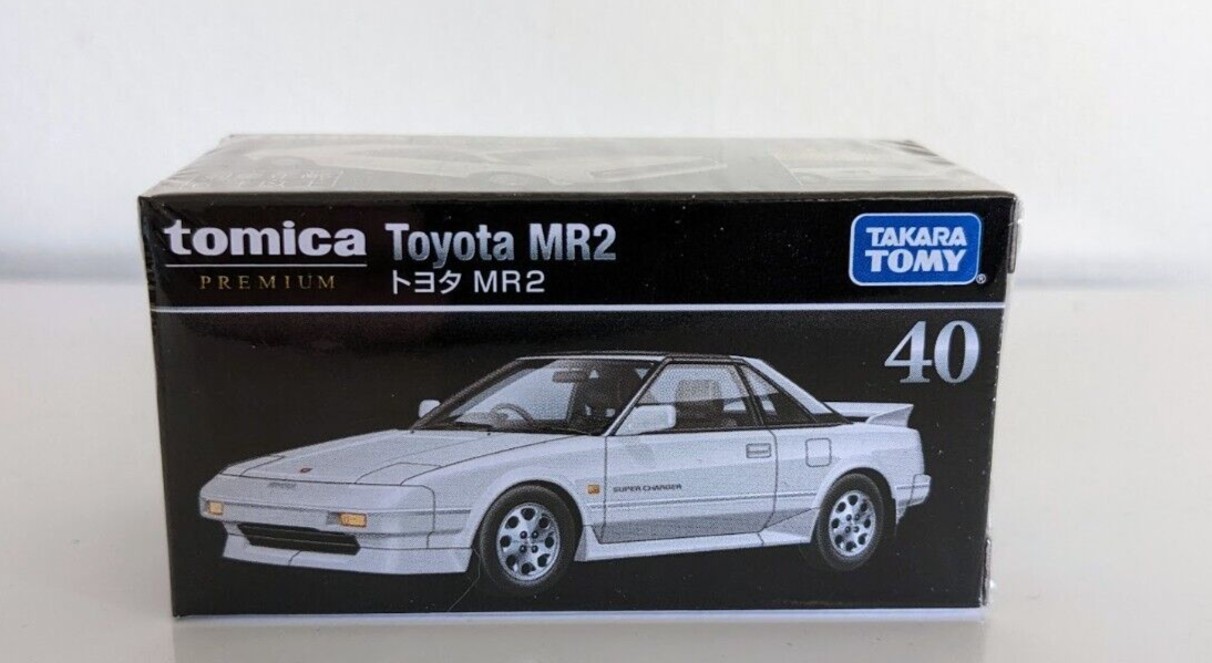 Tomica Premium Toyota MR2 Supercharger MK1 JDM 1/60 Metal Die-cast Car Model Toy