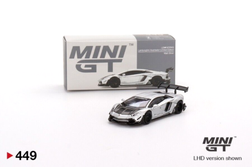 MINI GT LB WORKS Lamborghini Aventador Limited 1:64 Scale Die-cast Car Model Toys