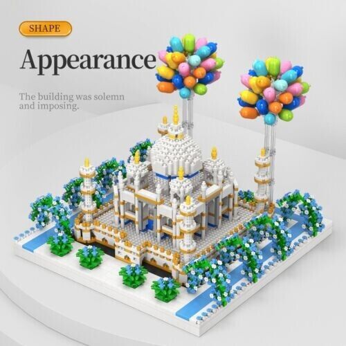 Moyu Building Toy City Architecture Taj Mahal Model Building Blocks toys 4688 PCS