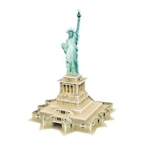 Word Famous 3D Jigsaw Puzzle Building Estatua de la Libertad DIY Modelo Set 22 PCS