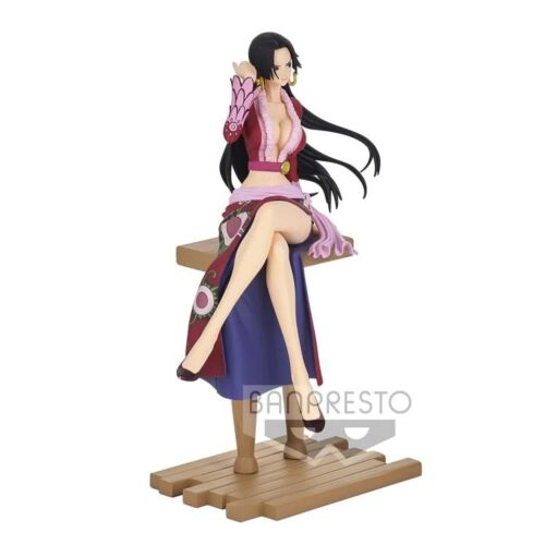 Banpresto One Piece Boa Hancock GRANDLINE JOURNEY Figuras de anime Estatua Juguetes