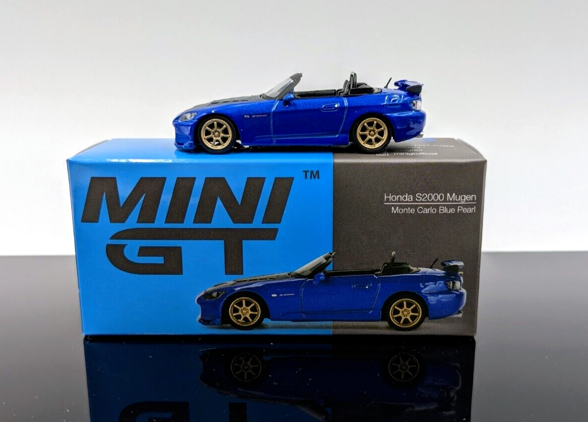 Mini GT Honda S2000 AP2 Mugen JDM Car 1:64 Scale Die-cast Cars Model Toys