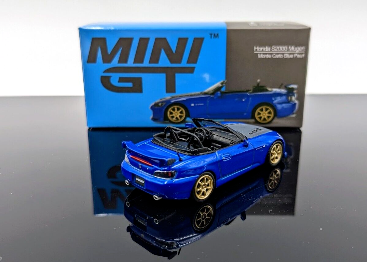 Mini GT Honda S2000 AP2 Mugen JDM Car 1:64 Scale Die-cast Cars Model Toys