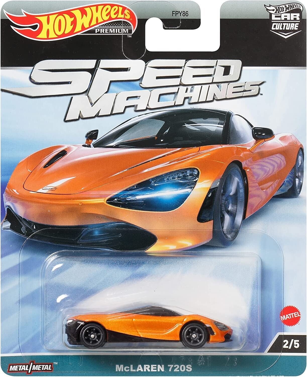 Hot Wheels 2023 Car Culture Speed ​​Machine, un juego de 5 coches 1:64, juguetes de modelo de coche fundido a presión