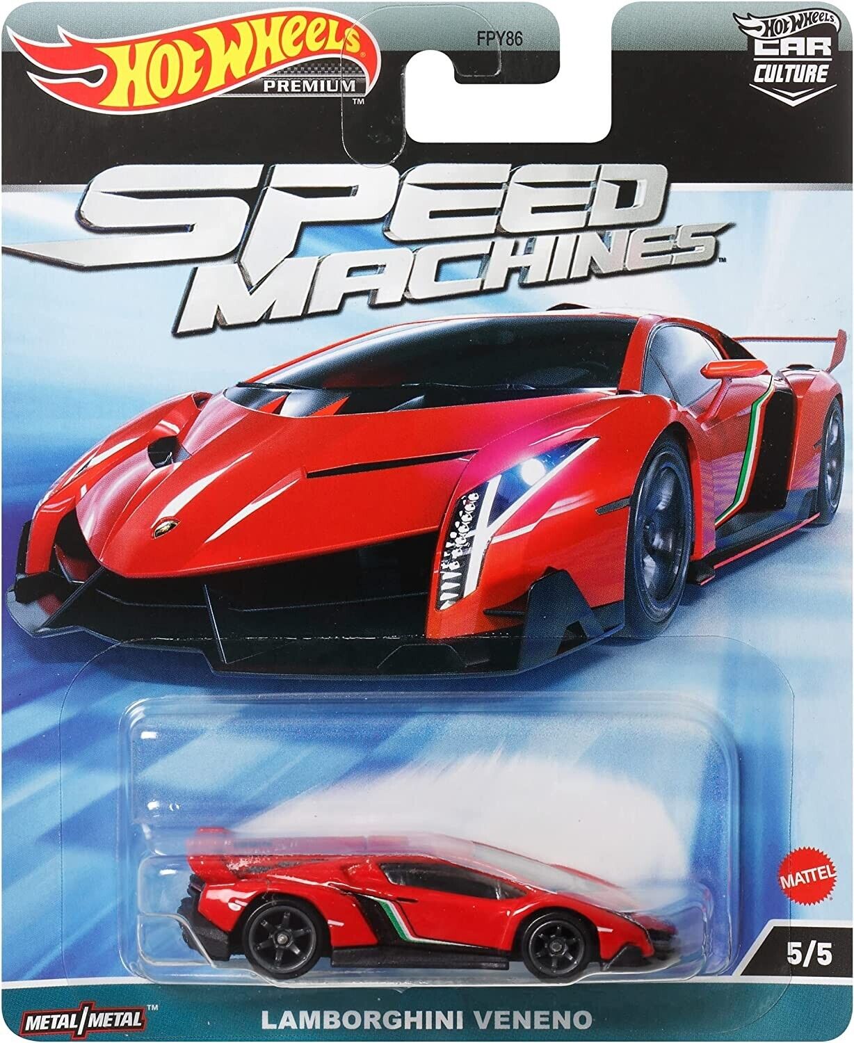 Hot Wheels 2023 Car Culture Speed Machine A Set of 5 Cars 1:64 Die-cast Car Model Toys