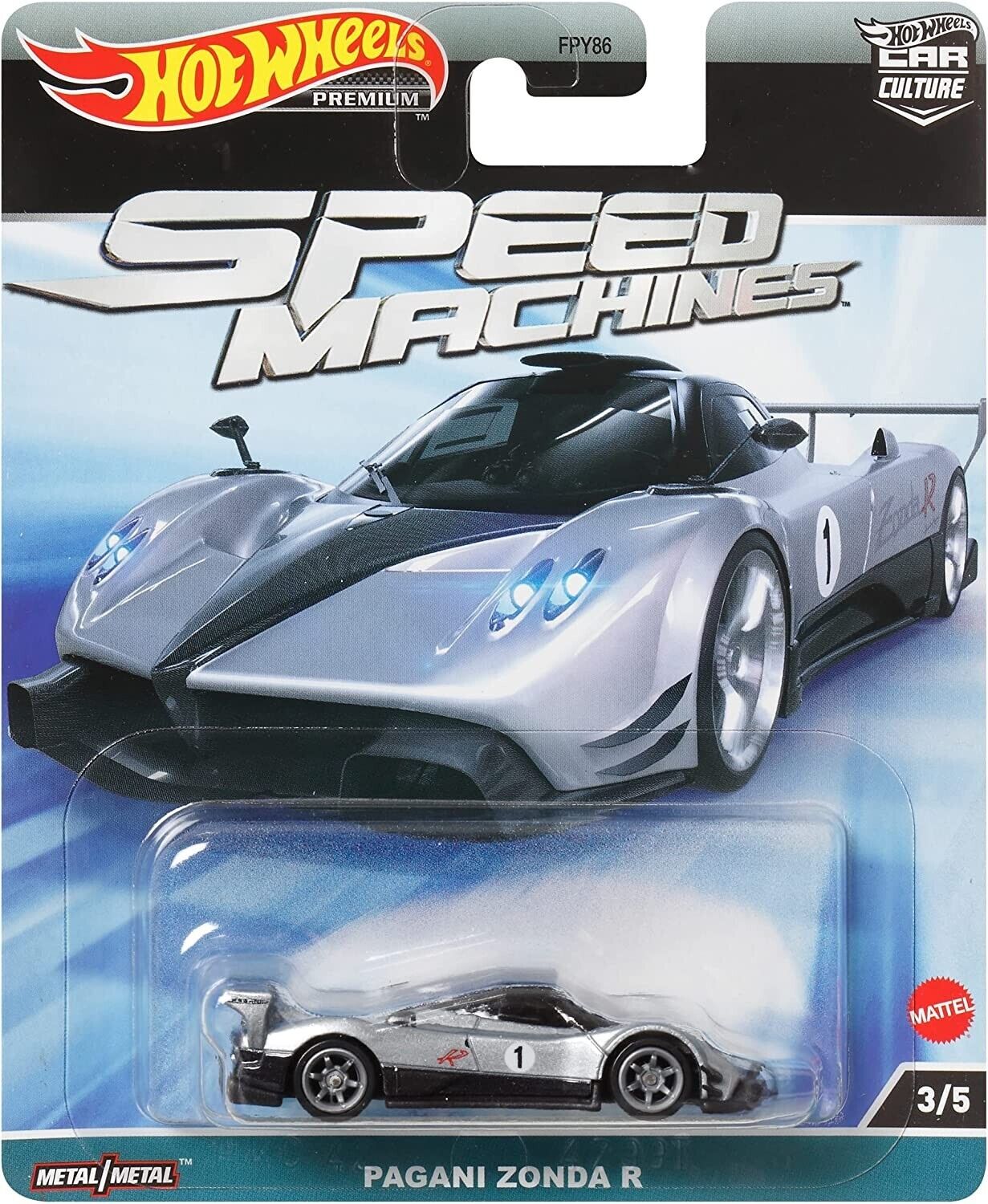 Hot Wheels 2023 Car Culture Speed ​​Machine, un juego de 5 coches 1:64, juguetes de modelo de coche fundido a presión