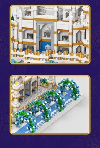 Moyu Building Toy City Architecture Taj Mahal Model Building Blocks toys 4688 PCS