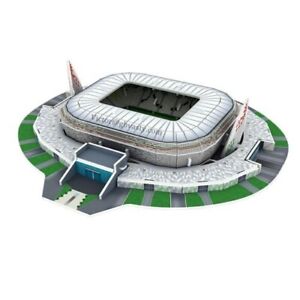 Palabra famoso edificio Juventus estadio de fútbol 3D rompecabezas modelo DIY 24 PCS